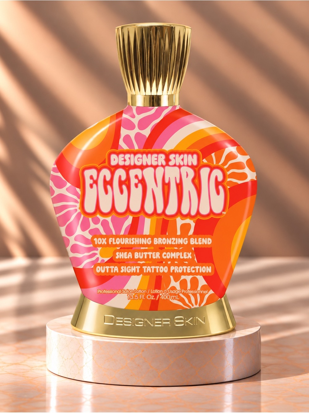 Designer Skin Eccentric 10X Flourishing Bronzer Tanning Lotion 13.5 oz